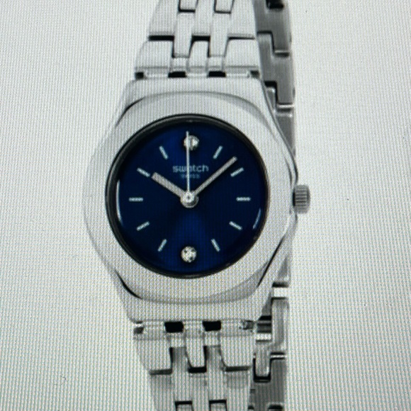 Swatch Irony Quartz Movement Blue Dial Ladies Watch YSS288G great condition! - Picture 3 of 10